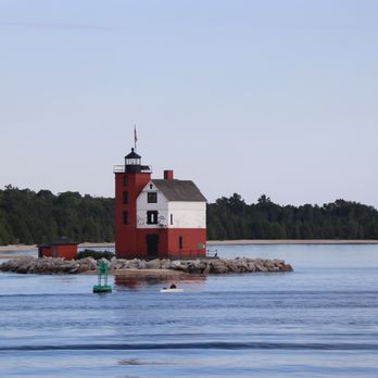 Shepler's Mackinac Island Ferry - Channel Lighthouse - Ferries Near Me - St Ignace, Michigan