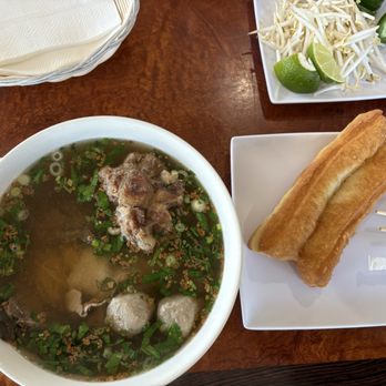 PS Fast Food 168 Restaurant - 7. Special Oxtail Noodle Soup and Chinese Donut - Fast Food Near Me - Long Beach, California