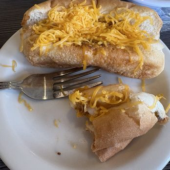 Skyline Chili - Chili Sand no Mustard. Hardly any chili or cheese. I was really disappointed. - Fast Food Near Me - Springfield, Ohio Skyline Chili - Chili Sand no Mustard. Hardly any chili or cheese. I was really disappointed. - Fast Food Near Me - Springfield, Ohio