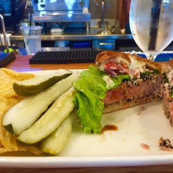 Northside Kitchen - Seared ahi tuna sandwich with extra pickles - Breakfast & Brunch Near Me - Avon, Colorado Northside Kitchen - Seared ahi tuna sandwich with extra pickles - Breakfast & Brunch Near Me - Avon, Colorado