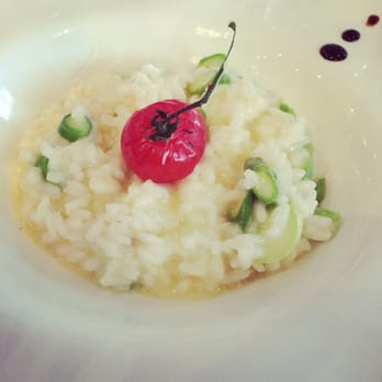 La Clef D'Or - Lunch risotto of asparagus and parmesan. - French Near Me - Nice, 06