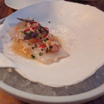 The Lonely Oyster - Maine Scallop Crudo - Cocktail Bars Near Me - Los Angeles, California The Lonely Oyster - Maine Scallop Crudo - Cocktail Bars Near Me - Los Angeles, California