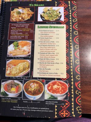 Menu photo 1 Casa Jimenez Perris, CA Menu photo 1 Casa Jimenez Perris, CA