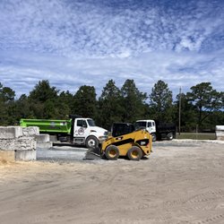 NC Landscape Supply - Stone sand fill mulch and container rental.
