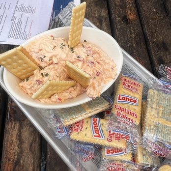 Red's Ice House - Pimento cheese dip - Seafood Near Me - Mount Pleasant, South Carolina Red's Ice House - Pimento cheese dip - Seafood Near Me - Mount Pleasant, South Carolina