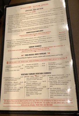 Menu photo 7 Yak & Yeti Napa, CA Menu photo 7 Yak & Yeti Napa, CA