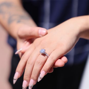 Blush Nail Bar - Thank you Kim for these beautiful nails. It was perfect and elegant for my proposal it made my hand long and skinny - Nail Salons Near Me - Garden Grove, California Blush Nail Bar - Thank you Kim for these beautiful nails. It was perfect and elegant for my proposal it made my hand long and skinny - Nail Salons Near Me - Garden Grove, California