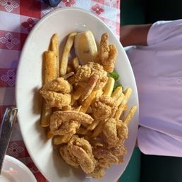 Fried Jumbo Shrimp Plate (9)