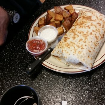 Gangnam Cafe - Korean something or other burrito...  fusion food.  Dad said it was deeeelicious - American Near Me - Concord, California
