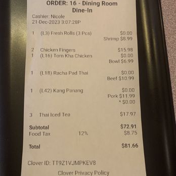 Racha Thai Cuisine - 12% Food Tax for Chesapeake...wild. - Thai Near Me - Chesapeake, Virginia Racha Thai Cuisine - 12% Food Tax for Chesapeake...wild. - Thai Near Me - Chesapeake, Virginia