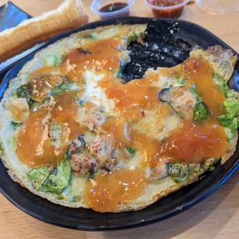 Yi Mei - Oyster Omelette - $10.50 - Taiwanese Near Me - San Gabriel, California Yi Mei - Oyster Omelette - $10.50 - Taiwanese Near Me - San Gabriel, California