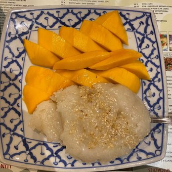 President Thai - Mango with Sweet Sticky Rice - Thai Near Me - Pasadena, California President Thai - Mango with Sweet Sticky Rice - Thai Near Me - Pasadena, California