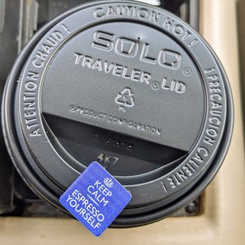 The Lean Bean - a close up of a coffee cup lid - Coffee & Tea Near Me - Santee, California
