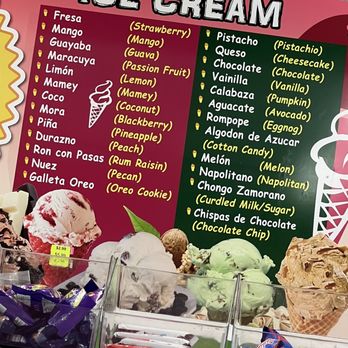 La Flor Michoacana - The ice cream flavors they have. - Ice Cream & Frozen Yogurt Near Me - Charlottesville, Virginia La Flor Michoacana - The ice cream flavors they have. - Ice Cream & Frozen Yogurt Near Me - Charlottesville, Virginia