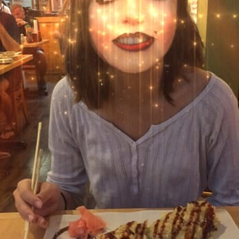 Sachiko Sushi - My hot date eating some Vegas rolls! - Japanese Near Me - Tuscon, Arizona
