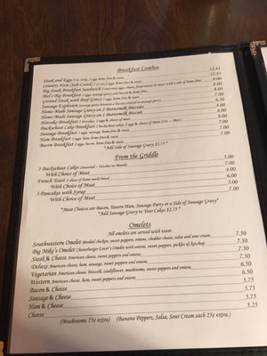 Menu photo 1 Melanie's Family Restaurant Aurora, WV Menu photo 1 Melanie's Family Restaurant Aurora, WV