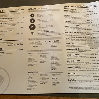 Dewey's Pizza - menu august 2021 - Pizza Near Me - Dublin, Ohio