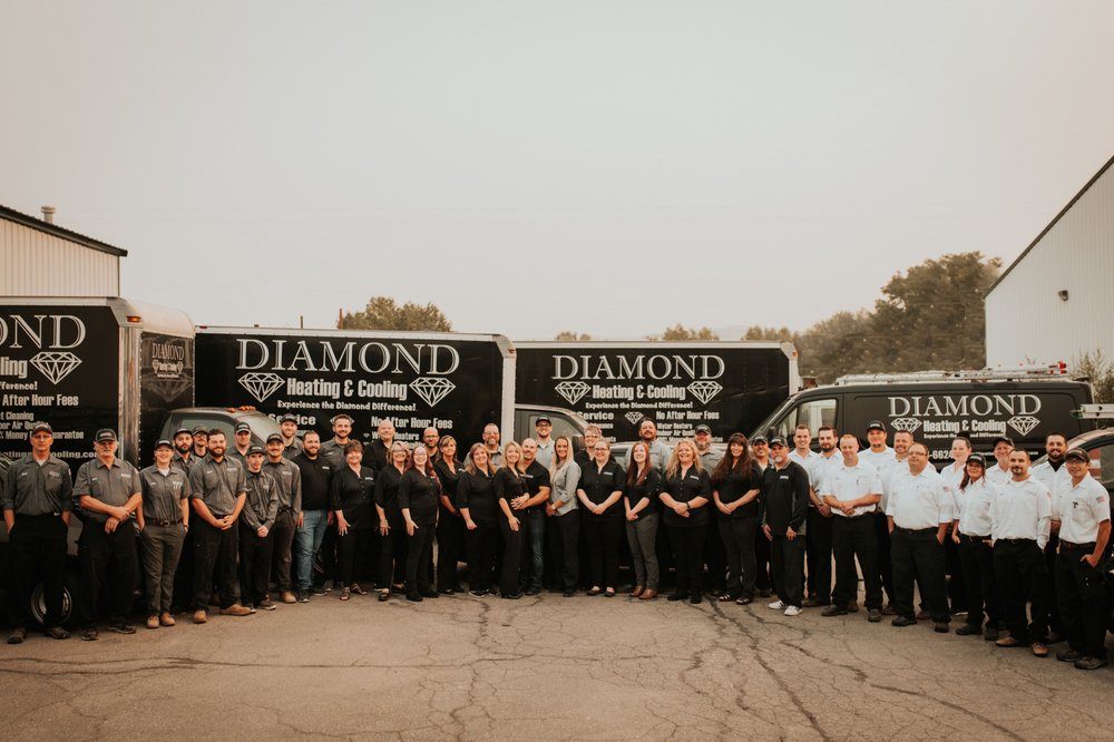 Slide of Diamond Heating And Cooling