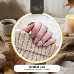 Allure Nails Spa - Autumn magic happens one nail at a time! We're ready to create yours. Call us to book!