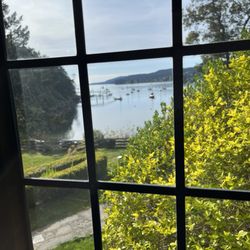 Hastings House Country House Hotel - Out the window from a breakfast table