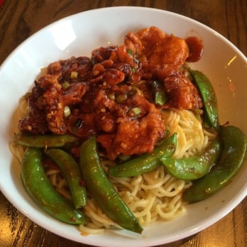 Pei Wei Asian Kitchen - Extra spicy orange chicken over noodles - Asian Fusion Near Me - Stuart, Florida Pei Wei Asian Kitchen - Extra spicy orange chicken over noodles - Asian Fusion Near Me - Stuart, Florida