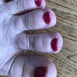 Nail polish everywhere!
