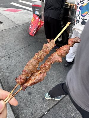 Xinjiang BBQ stand by null