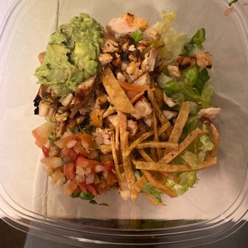 Rubio's Coastal Grill - This is what the actual Grilled Chicken Salad looks like. Pathetic. - Mexican Near Me - Irvine, California Rubio's Coastal Grill - This is what the actual Grilled Chicken Salad looks like. Pathetic. - Mexican Near Me - Irvine, California