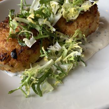Saint & Second - Lobster & Dungeness Crab Cake - New American Near Me - Long Beach, California