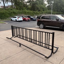Bike racks out front