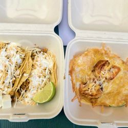 Taquería El Capitan - My go too!! These tacos are so big and so good