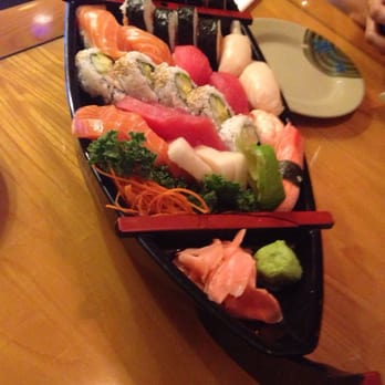 Nami Sushi - Nami sushi boat.  Yum yum. - Sushi Bars Near Me - Miramar, Florida