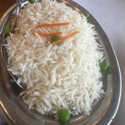 Tiffin - Mount Airy - The Basmati Rice with carrots and peas