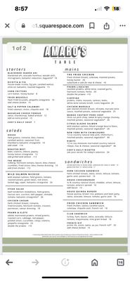 Menu photo 5 Amaro’s Table - Hazel Dell Vancouver, WA