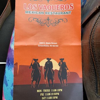 Los Vaqueros Mexican Restaraunt - the menu - Mexican Near Me - Greenfield, Indiana Los Vaqueros Mexican Restaraunt - the menu - Mexican Near Me - Greenfield, Indiana