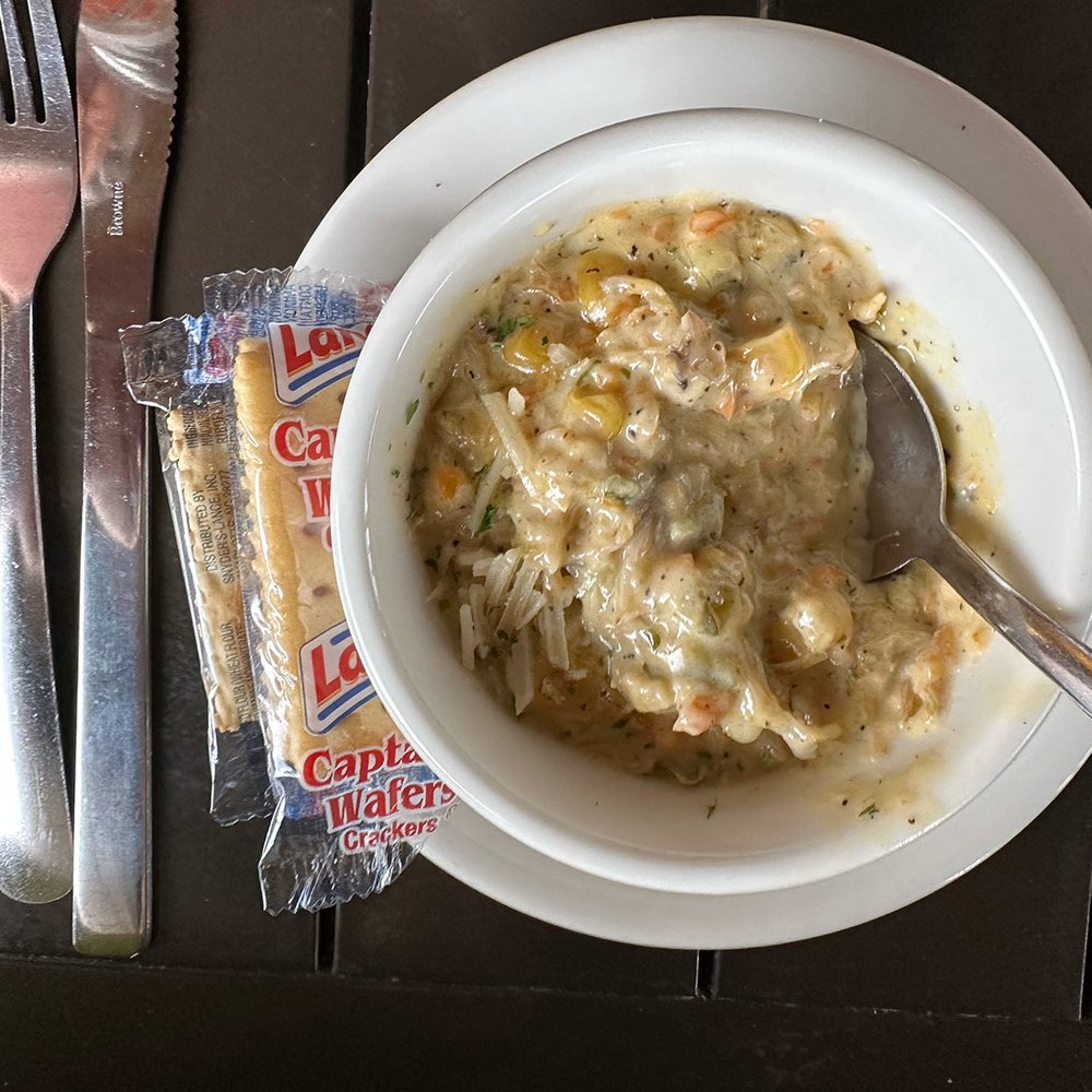 BLUEGILL Restaurant - Cup of corn & crab chowder - Seafood Near Me - Spanish Fort, Alabama BLUEGILL Restaurant - Cup of corn & crab chowder - Seafood Near Me - Spanish Fort, Alabama