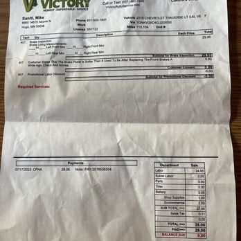Victory Tire & Auto - First Bill when they couldn't find anything - Tires Near Me - Fridley, Minnesota Victory Tire & Auto - First Bill when they couldn't find anything - Tires Near Me - Fridley, Minnesota