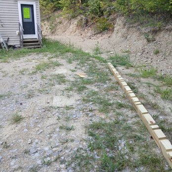 Kentucky Barns - First day laying and leveling the the floor. - Sheds & Outdoor Storage Near Me - Harrodsburg, Kentucky Kentucky Barns - First day laying and leveling the the floor. - Sheds & Outdoor Storage Near Me - Harrodsburg, Kentucky