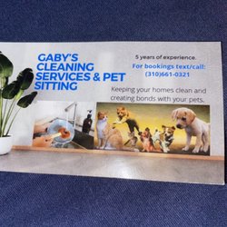 Gaby's Cleaning Services & Pet Sitting