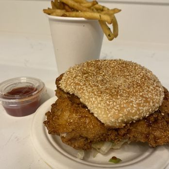 Accomplice - Honey Fried Chicken Sandwich - Sandwiches Near Me - Bellingham, Washington