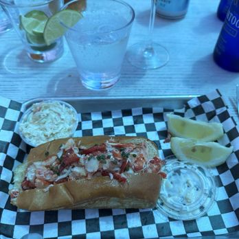 Frying Pan NYC - Summer lobster  roll - Bars Near Me - New York, New York