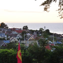 Strand - Utsikt från restaurangen