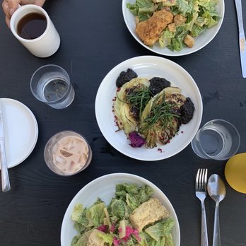 The Plot - Caesar Salad and Grilled Cabbage! - Vegan Near Me - Oceanside, California The Plot - Caesar Salad and Grilled Cabbage! - Vegan Near Me - Oceanside, California