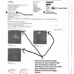 North County Gastroenterology - North County Gastroenterology gets caught fabricating Medical Records!!