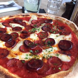 Urbano 32 - Pepperoni and Chorizo pizza