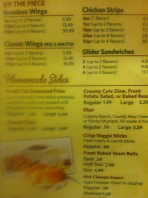 Menu photo 1 Wingstop Columbus, GA Menu photo 1 Wingstop Columbus, GA