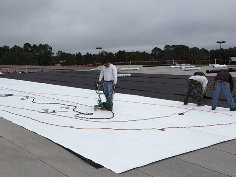 Slide of Industrial Commercial Roofing