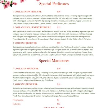 T Nail - Special Menu - Nail Salons Near Me - Austin, Texas T Nail - Special Menu - Nail Salons Near Me - Austin, Texas