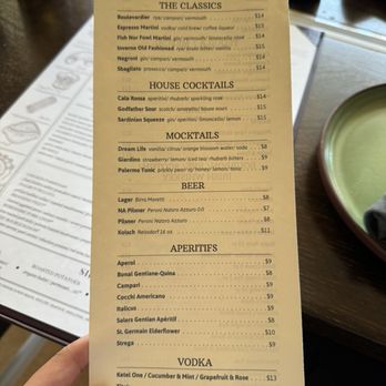 Fish Nor Fowl - Cocktail menu - New American Near Me - Pittsburgh, Pennsylvania