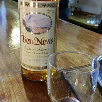 Ben Nevis Distillery - The bottle they were sampling for every tour, their youngest blend - Breweries Near Me - Fort William, HLD